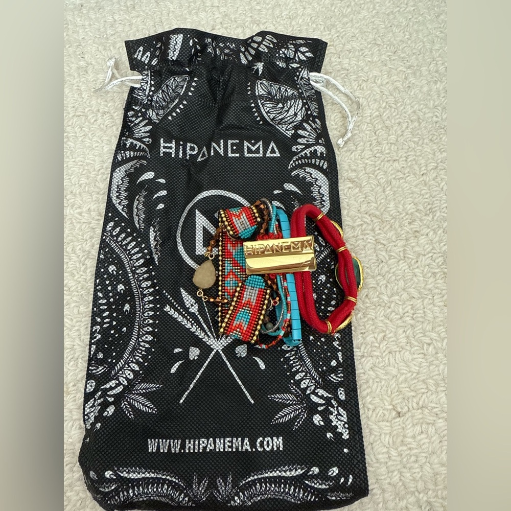 Hipanema Red and Blue Bracelet